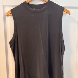 Madewell Charcoal Mockneck Tank